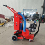 Road slotting machine