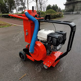 Road slotting machine