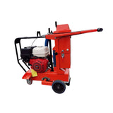 Road slotting machine